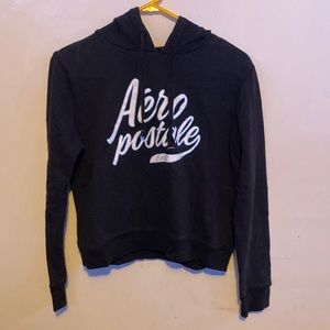 Aeropostale Black Hoodie M